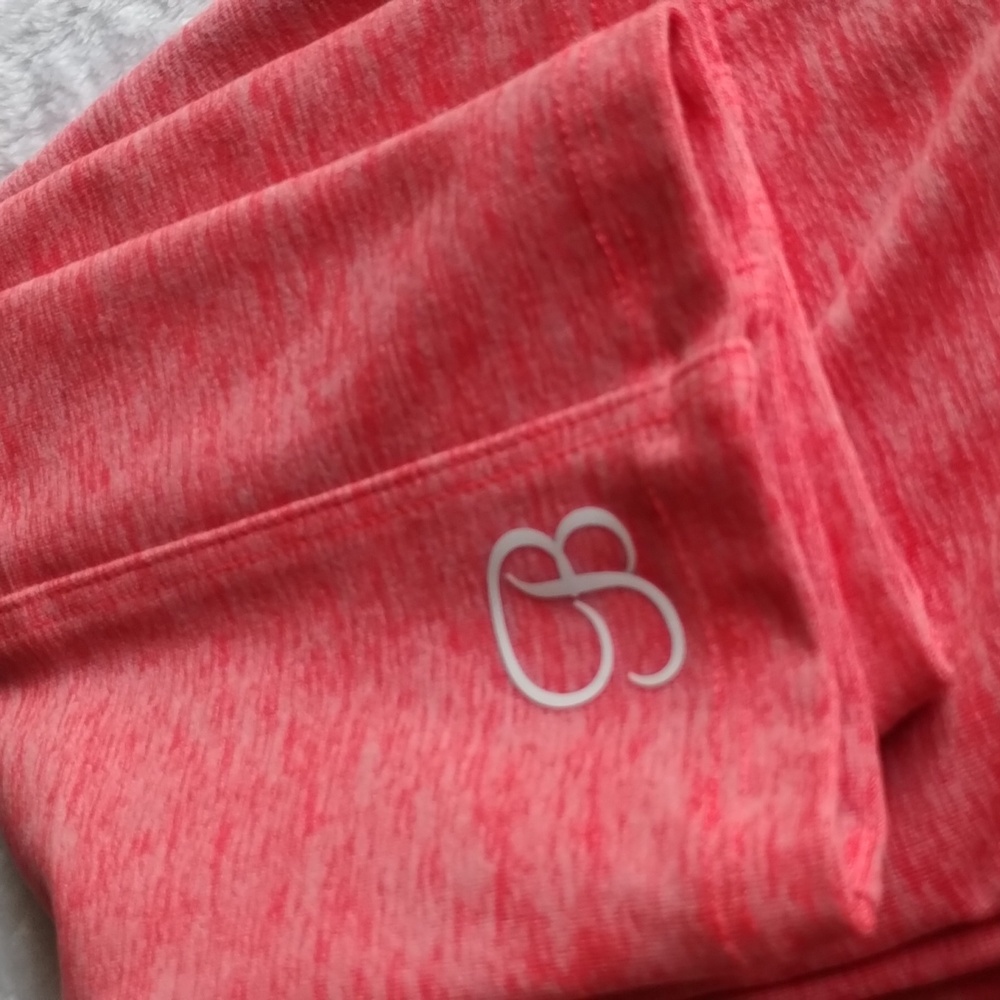 Bombshell Curves Leggings Scrunch Bum Pockets Coral π - Picture 6 of 14